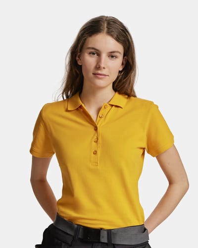 Jobman 5567 Poloshirt Woman 65556715 - Oranje/Geel - XS
