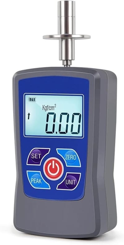 Hardheidstester - Fruitmeter - Fruitkwaliteit Meten - Hoge Precisie - 117 mm - Zwart