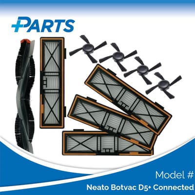 Neato Botvac D5+ Connected Onderhoudsset (Plus.Parts® alternatief voor 945-0380)
