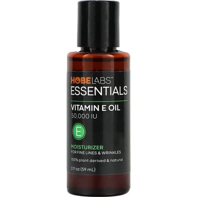 Essentiële, Vitamine E Olie, 59 ml (2 fl oz) black