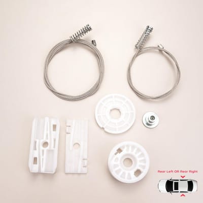 Kit de réparation de lève-vitre électrique arrière gauche ou droit BWR5213 pour Porsche Carrera 911 (996) 1997-2005