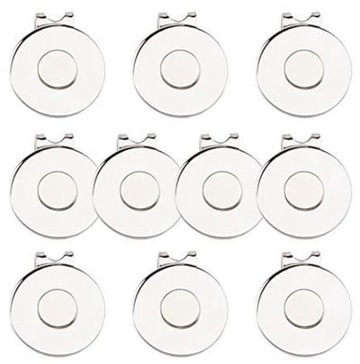 Magnetische Golf Hoed Clips - 10 Pack Ball Marker Houder voor Golfer Accessoires