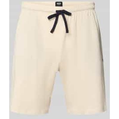 regular fit sweatshorts van katoenmix model 'MIX&MATCH'