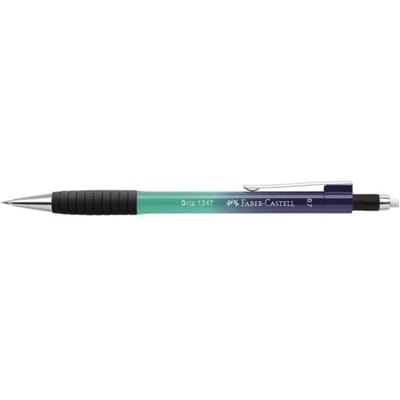 Faber-Castell - vulpotlood GRIP 1347 - 0,7 mm - buzzing blue - extra lange gum - FC-134702