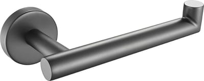 Profielenloods - Wc rolhouder gunmetal - Monteren met schroeven