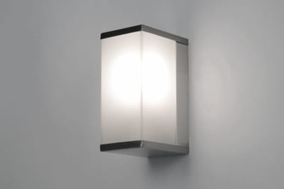 Lumidora Wandlamp 30249 - Voor buiten - DORIEN - E27 - 6.0 Watt - 500 Lumen - 2700 Kelvin - Wit - Aluminium - Kunststof - Buitenlamp - IP44 - Met Sensor