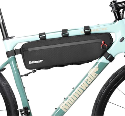 Fietsframetas - Driehoekstas - Fietsen Opslag - Grote Capaciteit - 2.7 Liter - Zwart