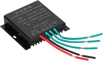 Windlaadregelaar - Energie Controller - Hernieuwbare Energie - Intelligent Batterijbeheer - 500 W - Aluminium