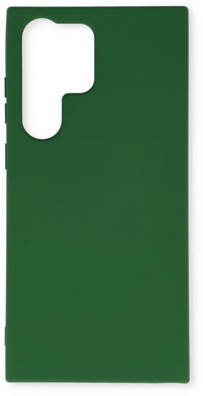 TPU/Siliconen back cover hoesje - Geschikt voor Samsung Galaxy S22 Ultra - TPU hoesje Groen
