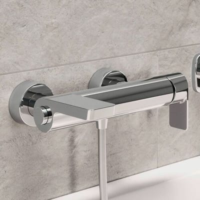 Hansastela single-lever bath filler shower mixer side operated 57742173