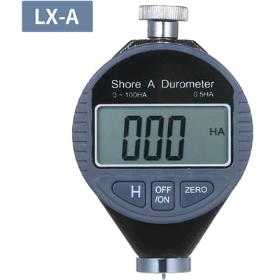 Testeur de dureté Portable 0-100HD Shore D, échelle de duromètre numérique pour pneus en caoutchouc et plastique LX-A noir
