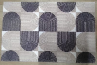 FOTAPIJT - Badmat - Bedrukte deurmat - Binnen - Termo Antislip - 40x60 cm - 6mm - Wasbaar - Polyamide
