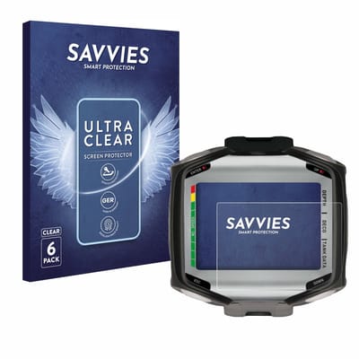 Savvies - Screenprotector voor Mares Quad / Quad Air - Folie Beschermfolie transparant 6 Stuks
