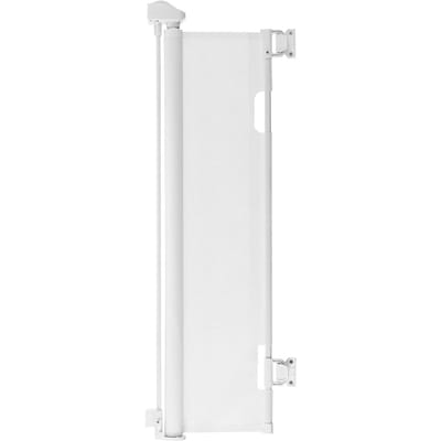 Intrekbaar Babyhekje, Verstelbaar tot 1450 mm Breed, 980 mm Hoog, met Veiligheidsslot, Makkelijk te Gebruiken, Doorlopen zonder te Struikelen, Mesh Hondenhekje voor Trappen,