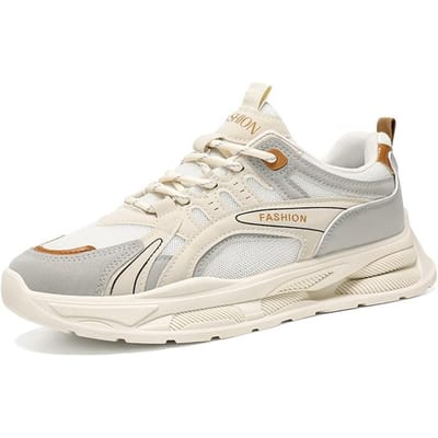 Heren dikzool ademend mesh casual sportschoenen zachte zolen vier seizoenen comfort outdoor hardloopschoenen mode heren sneaker 43