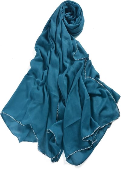 XXL dames sjaal 220 x 140 cm - effen kleur - viscose - veelzijdig accessoire - ShopVlot