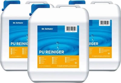 Dr. Schutz PU Reiniger | Milde PVC Vloer Reiniger | Voordeelverpakking 3 x 5 Liter