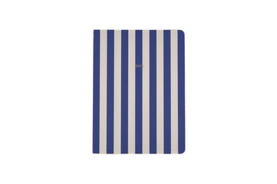 Fabrique - Notitieboek - Strepen Donkerblauw - gelijnd
