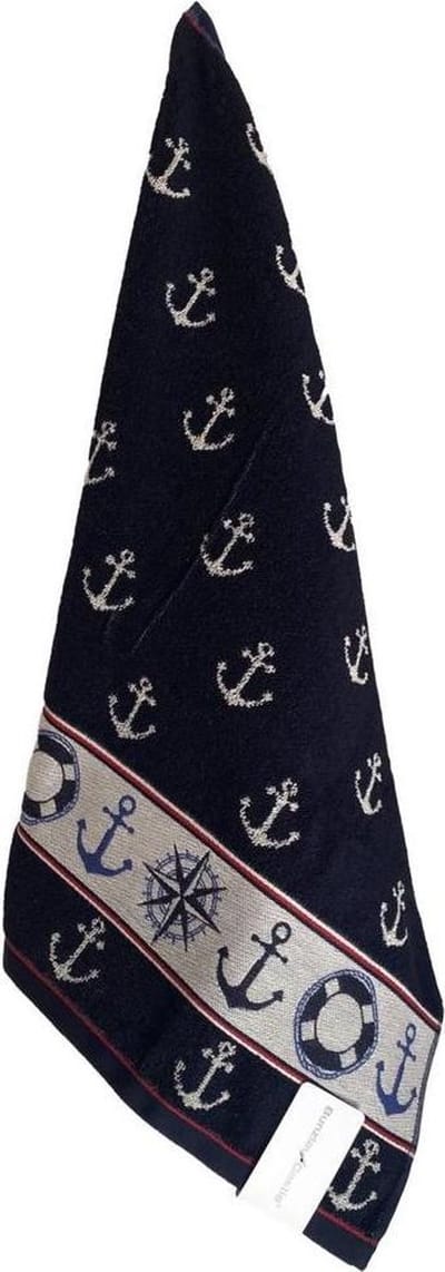 Bunzlau Castle | Keukendoek Maritime Donkerblauw