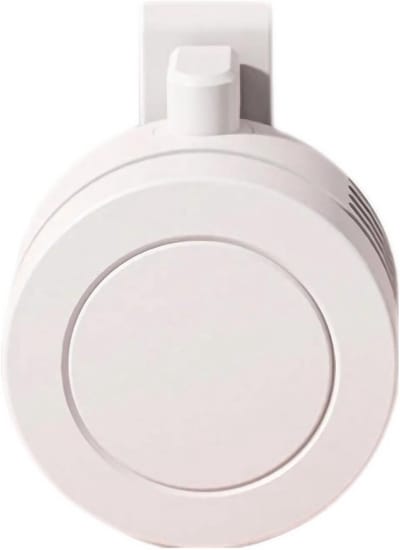 Bladloze clipventilator - 3 snelheden verstelbaar - Draagbaar - Bevestigbaar op kleding - Voor Kantoor en Reizen - Wit