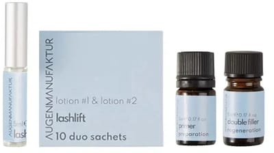 Augenmanufaktur lashlifting set met primer, lijm, lotions en filler