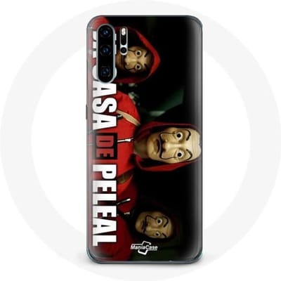 Case voor Huawei P30 La casa de papel Het masker van Dali