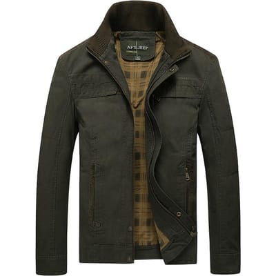 Herfst Nieuwe Heren Casual Standkraag Jas Heren Los Grote Maat Jas Heren XL black