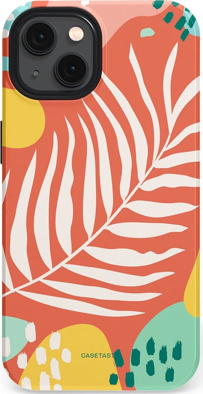 Casetastic Hoesje Geschikt voor Apple iPhone 13 Magsafe - Stijlvolle Beschermende Duo-layer Case - Zomeravond