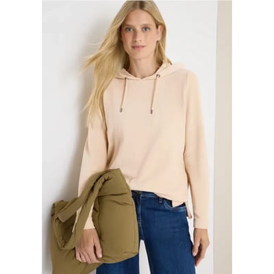 Corduroy jas met capuchon