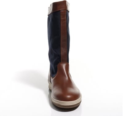 Compass Compatex zeillaarzen navy/bruin
