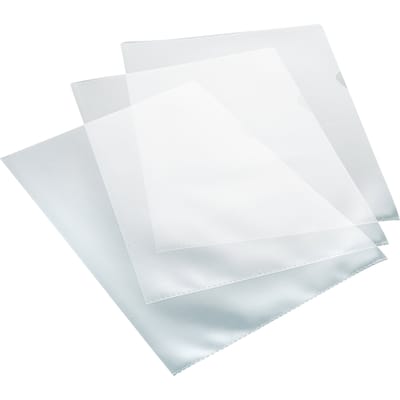 Insteekmap L-model Quantore A4 PP 0.12mm nerf 100 stuks