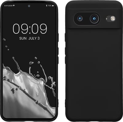 kwmobile telefoonhoesje geschikt voor Google Pixel 8 - Hoesje voor smartphone - Precisie camera uitsnede - TPU back cover in zwart