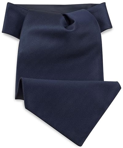 JB Collection - Chokers - JB Collection choker marineblauw repp - marineblauw