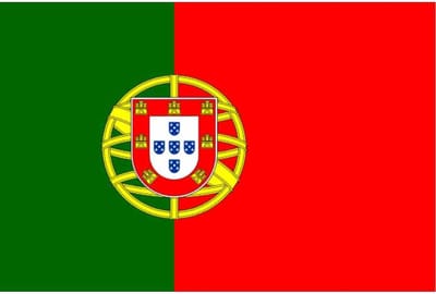 *** Grote Portugal Vlag 150x90cm - Portugese Vlag - van Heble® ***