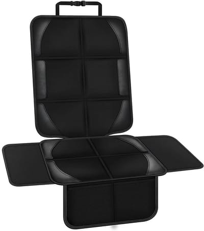 Dailygoods- Autostoelbeschermer met zakken - Waterdicht - Antislip - Dikke gewatteerde hoes - Bescherming tegen krassen - Voor jongens/meisjes - Stoelbeschermer