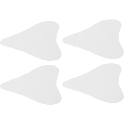 4 Stuks Borstrimpels Pads Huidverzorging Hydraterend Moisturizing Anti-rimpel Pleisters voor Thuis white