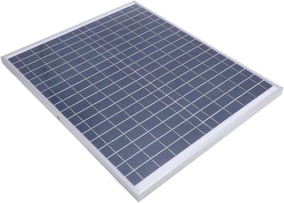 Zonnepaneel - Zonneoplader - Energie Opwekken - Monokristallijn - 20W - Zwart