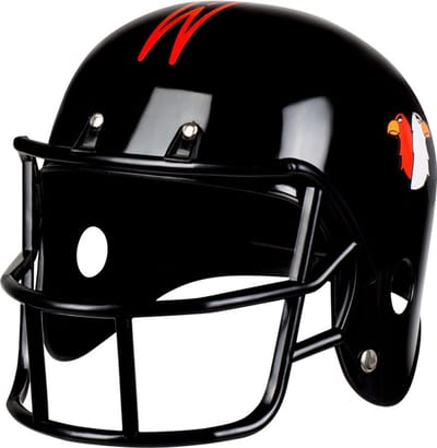 Boland - Helm American football zwart - 59 - Volwassenen - Mannen - Sport- Amerika