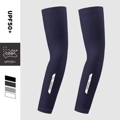 1 Paar Upf50+ Zomer Koel Gevoel Armmouwen Vrouwen Fietsen Hardlopen Vissen Overslee Mannen Ademend IJszijde Zonwering Unisex XL