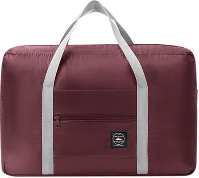 Opvouwbare reistas – handbagage – past onder de stoel – cabinebagage – lichtgewicht weekendtas – unisex – 30 x 45 x 13,5 cm – rood