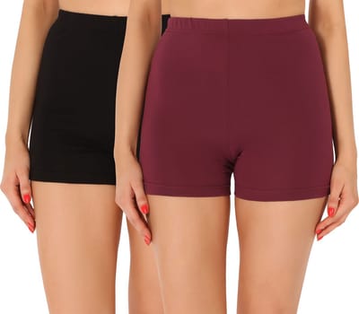 Merry Style Dames Leggings 2Pack - Sport - Vrijetijdsbroek - Kort - Katoen - Sporbroek - Yogabroek – Zwart/zwart (2pak) – XS - MS-MS10-358-LE-2P