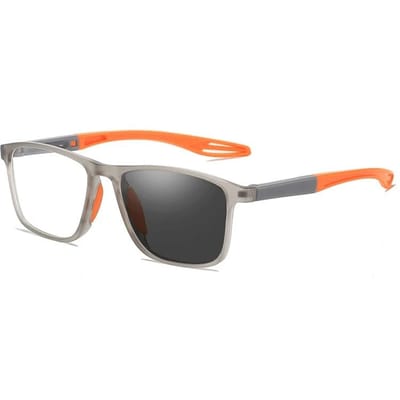 Heren Sport Fotochemische Leesbril voor Dames Buiten Zonnebril Oogwerk TR90 Vierkant Anti-blauw Licht Verziendheid Bril 1.5