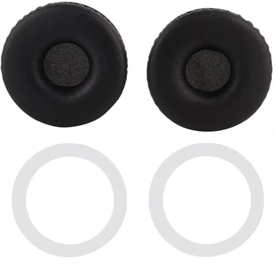 Dailygoody - Geperforeerde Oorkussen - Vervangende Oorkussens - Comfort voor je hoofdtelefoon - Zwart - Spons Kussen - Geschikt voor Sony MDR-XB6