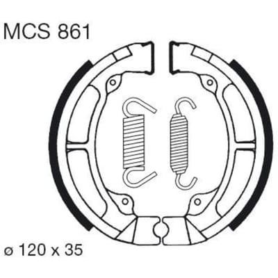 Remschoenset TRW MCS861