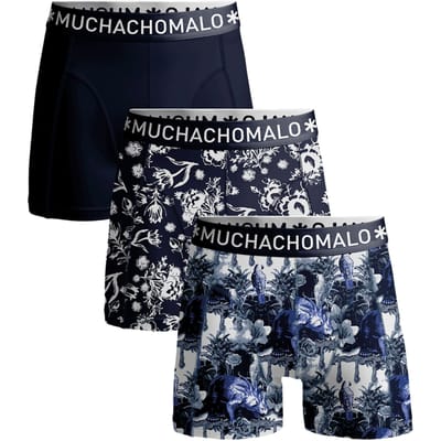Muchachomalo Heren Boxershorts - 3 Pack - Maat M - Mannen Onderbroeken