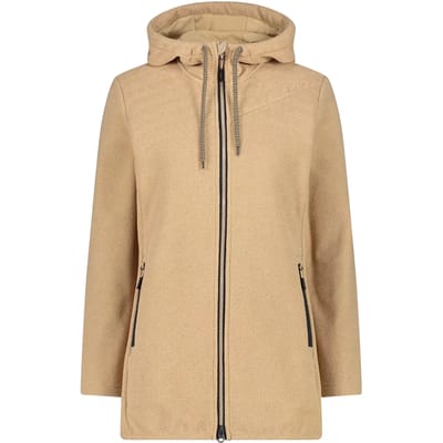 Jacquard Hoody Dames CMP Knit-Tech Hybrid