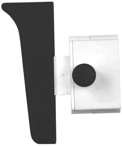 GEKO Schakelaar voor slijpmachine - Vergrendelbaar - 60 mm - Zwart