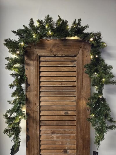 Countryfield Kunstguirlande LED Nobilis S groen-L180B25H15cm