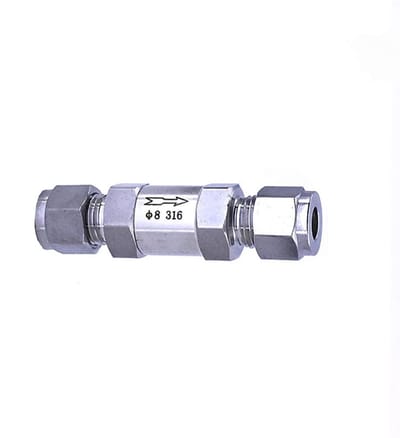Dailygoody - Dubbele Metalen Terugslagklep - Voor Vloeistoffen en Gassen - Geen Loodverbinding Vereist - 10mm - Hoogwaardige Terugslagklep - Betrouwba