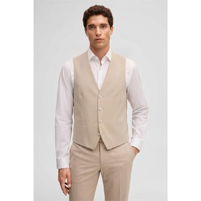 Vest Gyl, lichtbeige